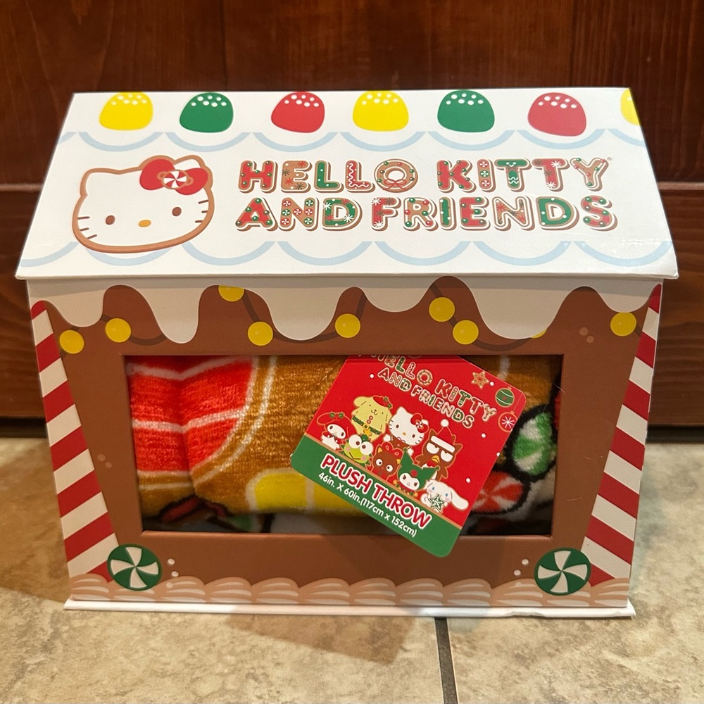 Hobby Lobby Hello Kitty Gingerbread Blanket